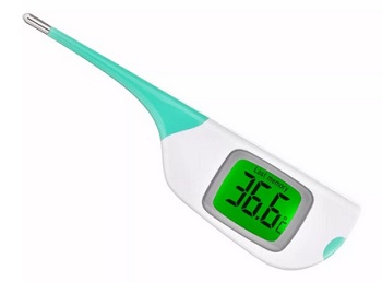 termometr elektroniczny Reer ColourTemp, z przeznaczeniem mierzenia temperatury u dzieci